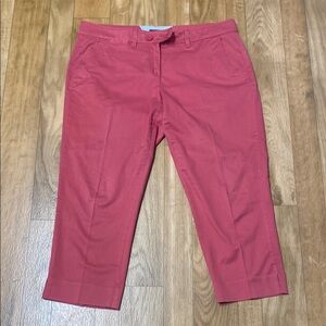 Tommy Hilfiger Red Capris